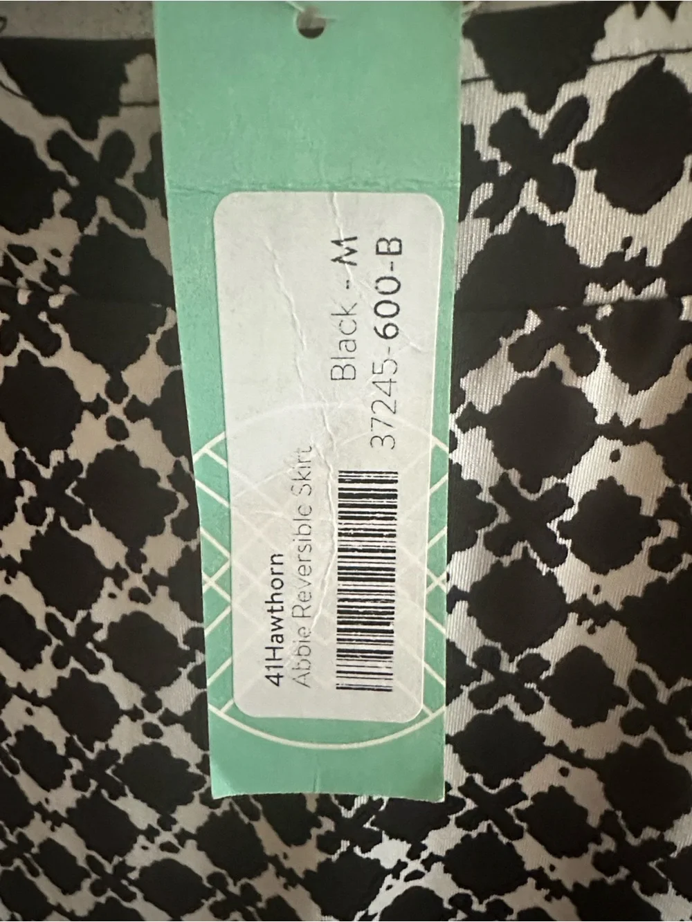 41 Hawthorn Abbie Reversible Black skirt